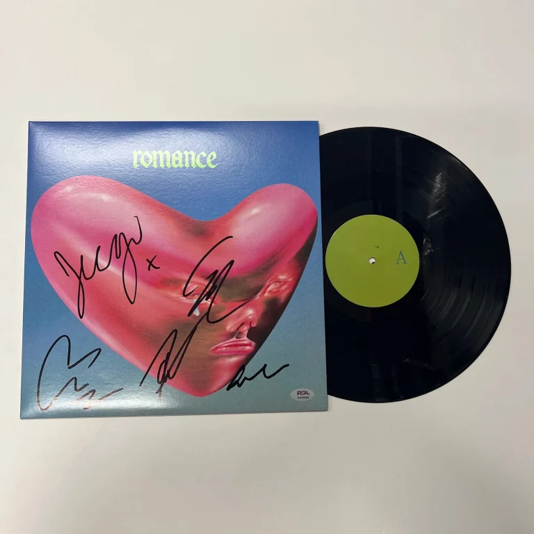 Fontaines D.C Signed Custom Framed Vinyl Cover Romance