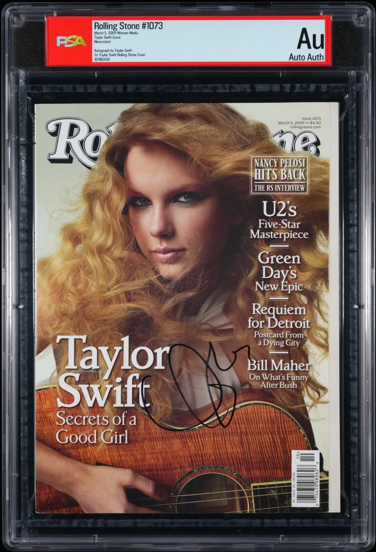 2009 Rolling Stone Taylor Swift Signed Magazine PSA Authentic