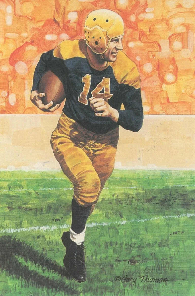Don Hutson Green Bay Packers Goal Line Art Card Series 3 No. 71 LE /5000 58093