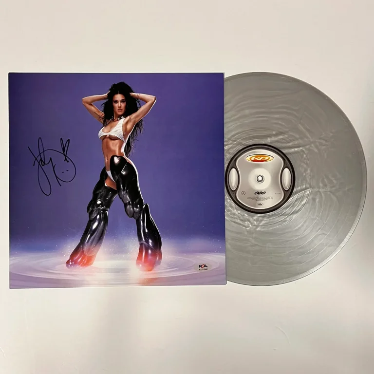 Katy Perry Signed 143 Vinyl Album Insert PSA Autographed