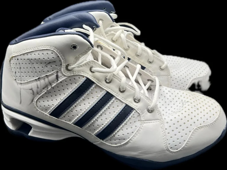 Steven Jackson Signed Basketball Shoes PSA Autographed Spurs