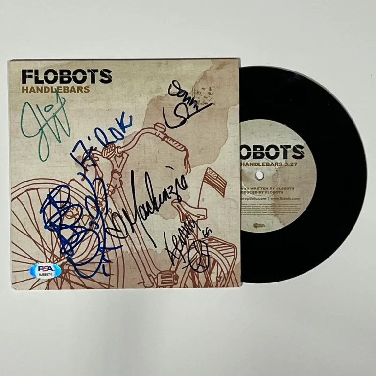 Flobots signed Fight with Tools album PSA Autographed