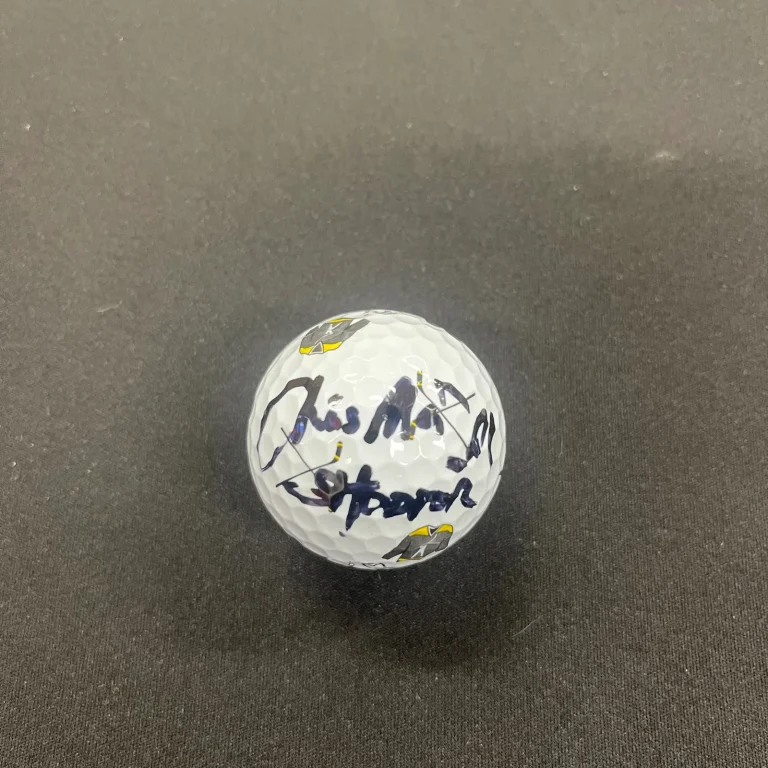 Christopher McDonald Signed Golf Ball PSA Autographed Happy Gilmore