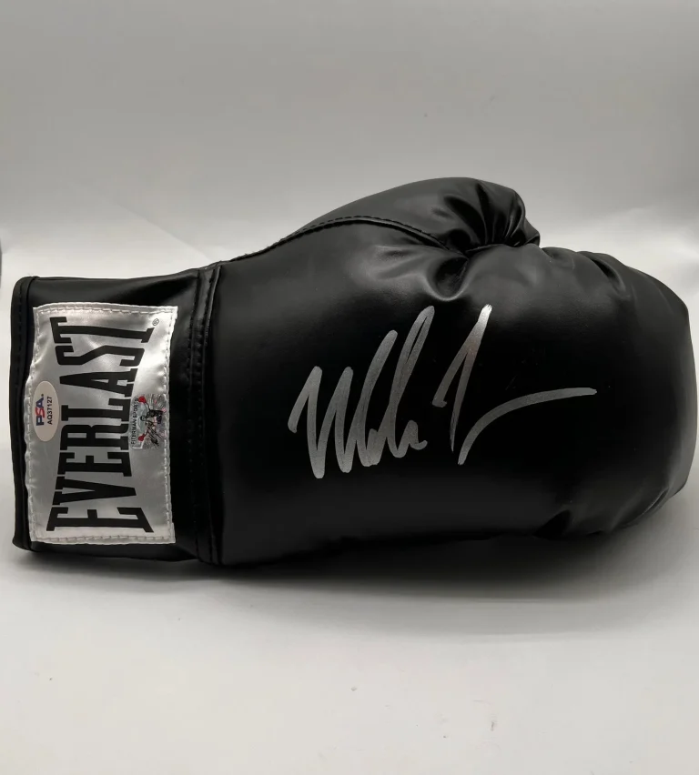 Mike Tyson Signed Boxing Glove Right PSA Autographed