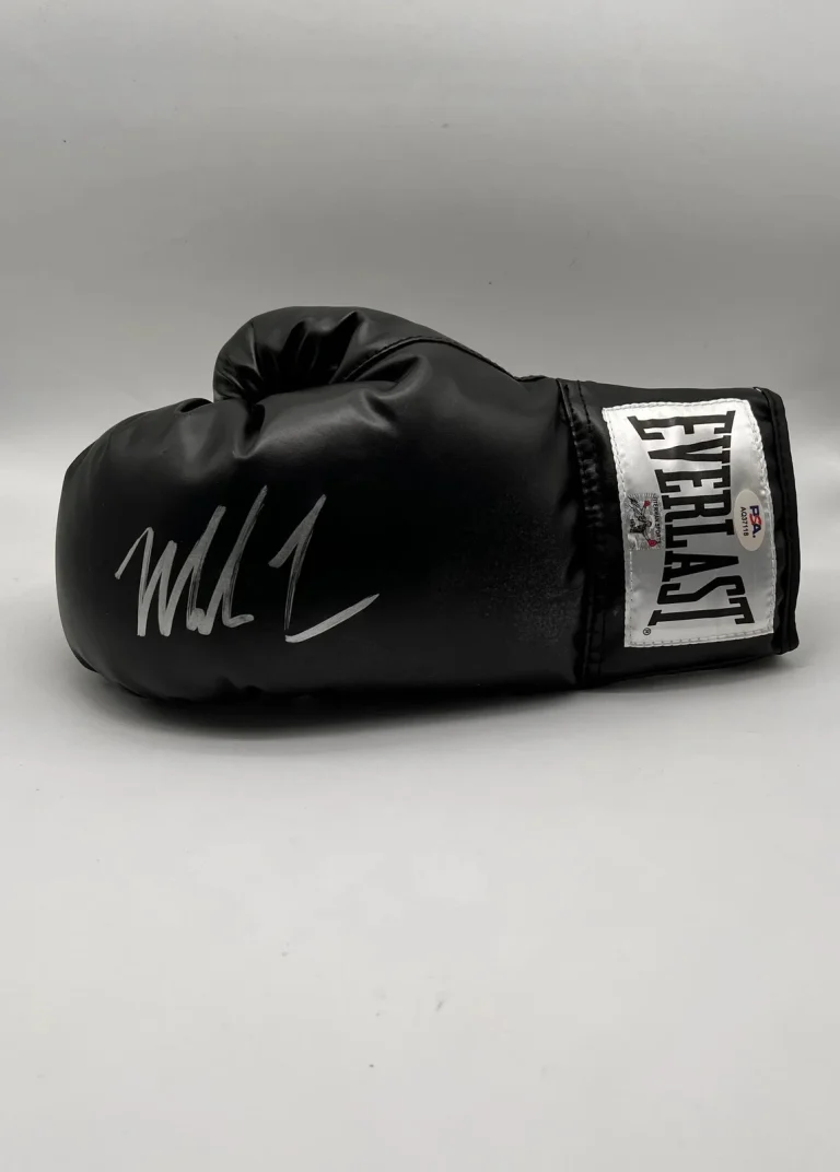 Mike Tyson Signed Boxing Glove PSA Autographed