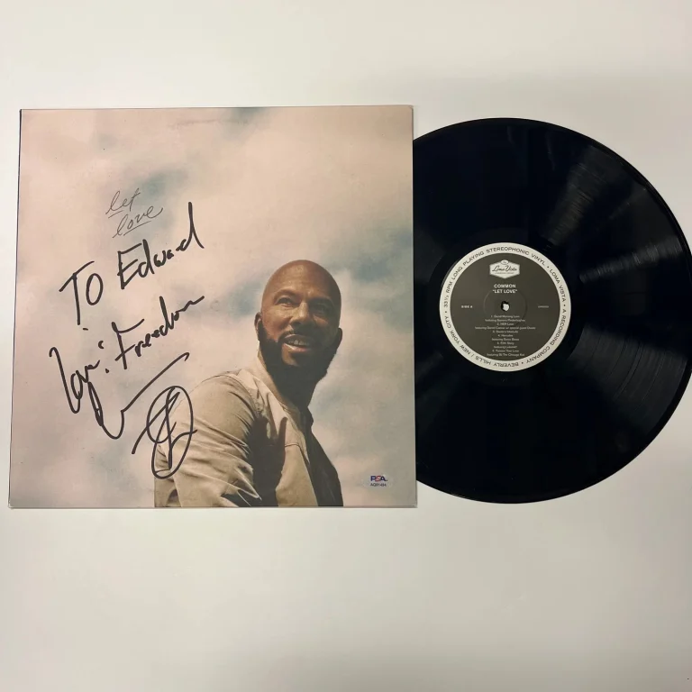 Common Signed Let Love Vinyl Album PSA Autographed