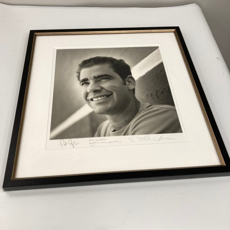 Pete Sampras Signed 2002 The ESPY Collection #21/25 Original Photo JSA COA