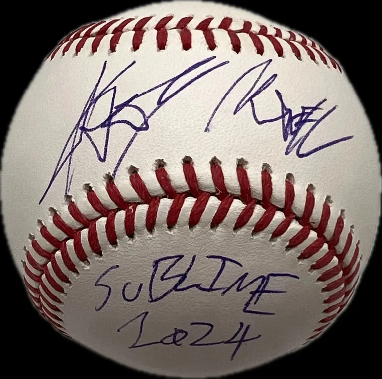 Jakob Nowell Signed MLB Baseball PSA Sublime