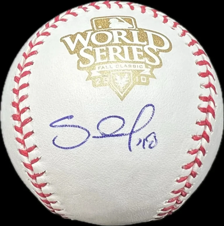Pablo Sandoval Signed MLB Baseball PSA Autographed