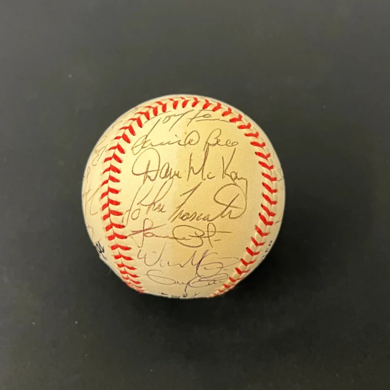 Tony La Russa, Mark McGwire, Jose Bautista Signed MLB Baseball PSA Cardinals