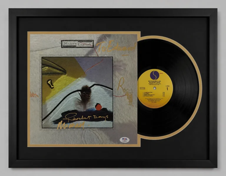 Modern English Signed Framed Vinyl Album PSA