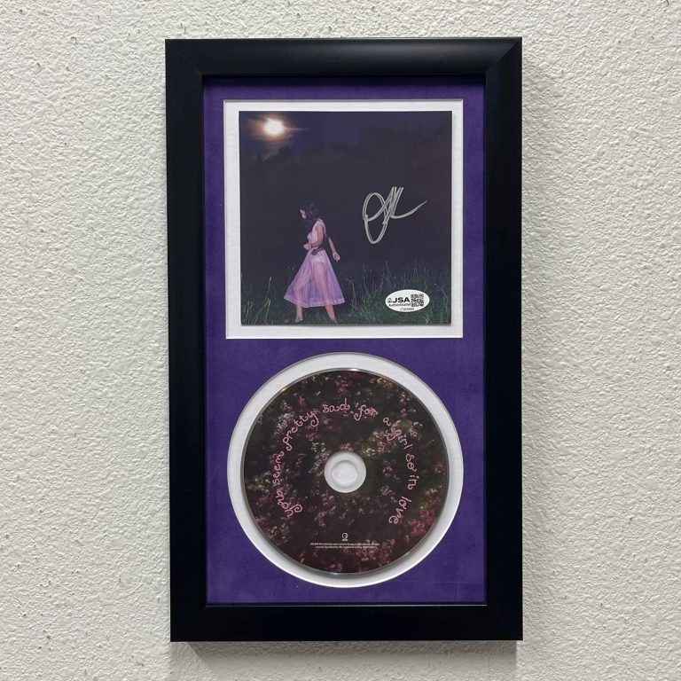Olivia Rodrigo Signed You Seem Pretty Sad for a Girl So in Love Framed CD JSA