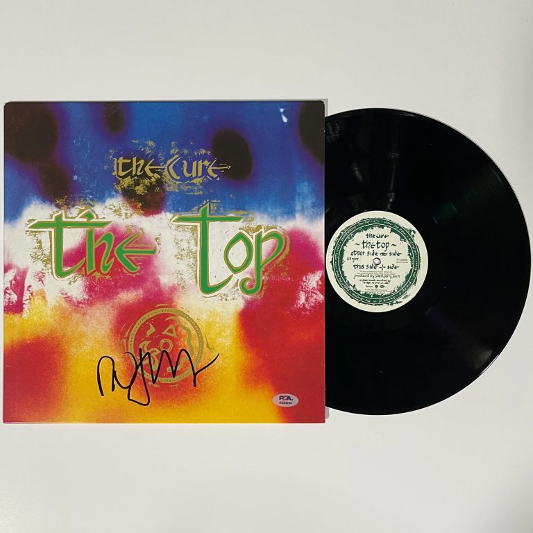 Robert Smith Signed The Top Album PSA Autographed