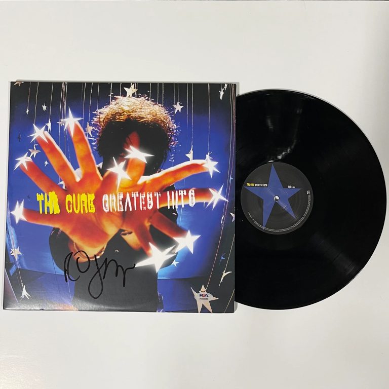 Robert Smith Signed Greatest Hits Album PSA Autographed