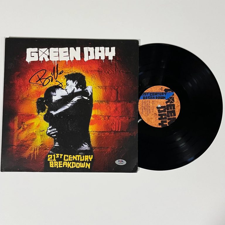 Billie Joe Armstrong Signed 21st Century Breakdown Album PSA Autographed