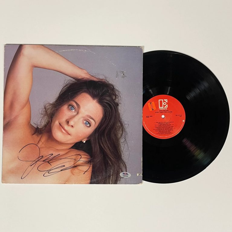 Judy Collins Signed Hard Times for Lovers Album PSA Autographed