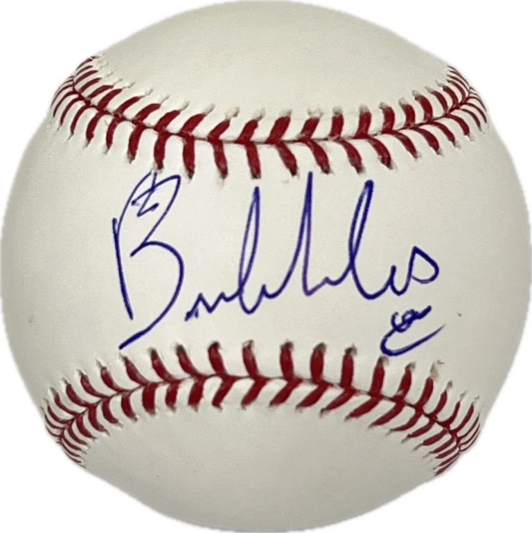 Mike Smith Signed MLB Baseball PSA Autographed