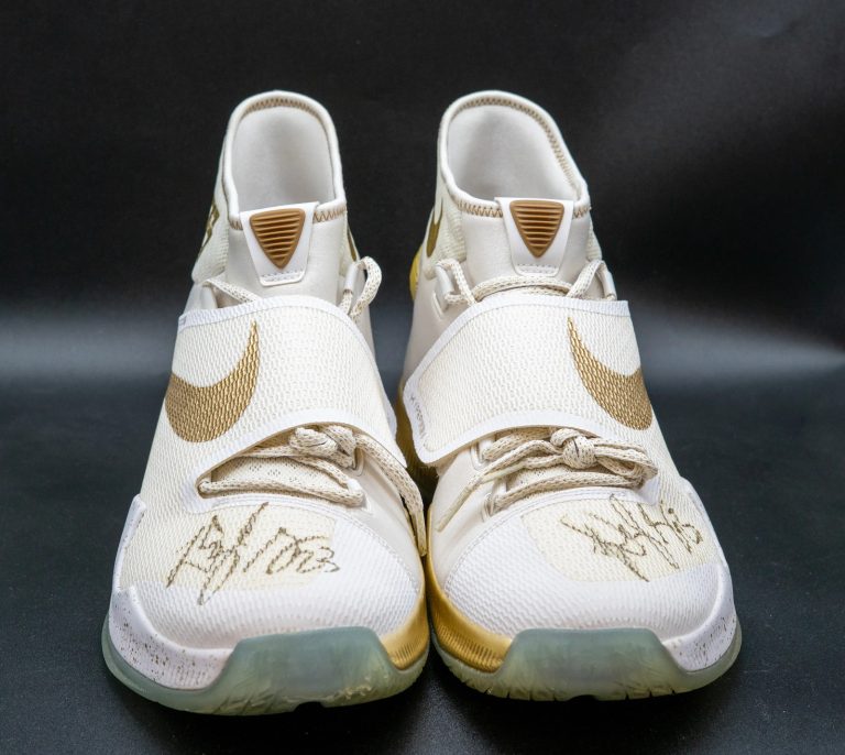Draymond Green Signed Basketball Shoes PSA Autographed