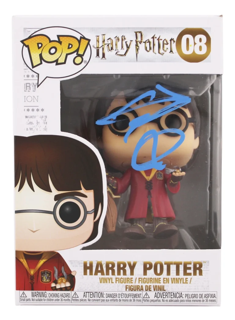Daniel Radcliffe Harry Potter Authentic Signed #08 Funko Pop Vinyl Figure BAS