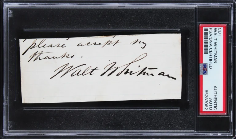 Walt Whitman 