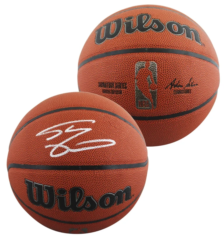 Lakers Shaquille O'Neal Signed Wilson Signature Series Basketball BAS Witnessed
