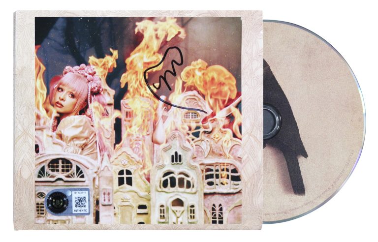 Melanie Martinez Authentic Signed Hades Cd Insert W/ Disk Autographed BAS