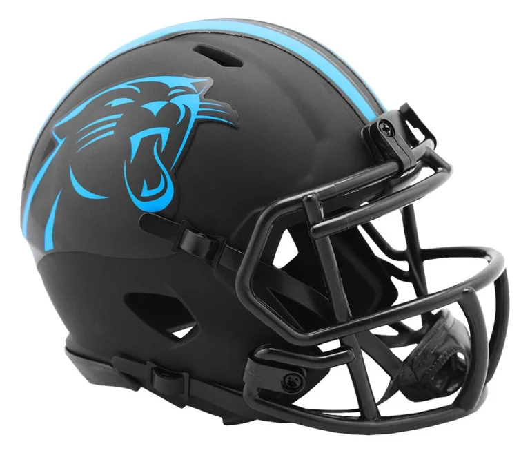 Carolina Panthers Eclipse Speed Mini Helmet Riddell New In Box 26148