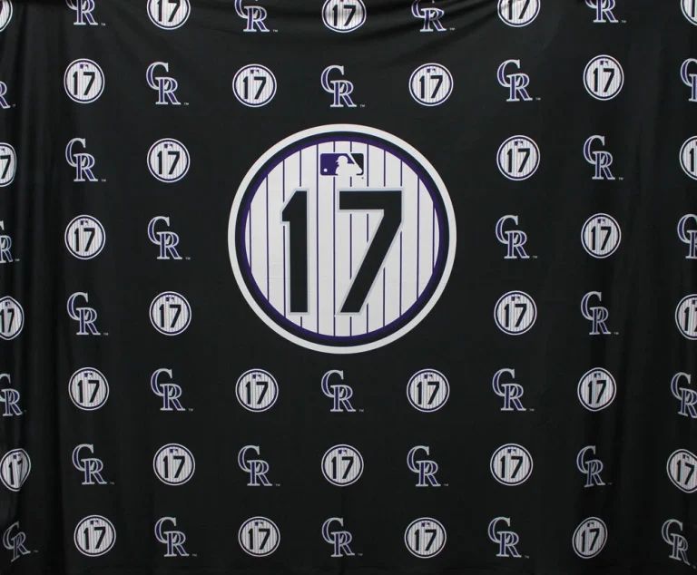 Todd Helton Colorado Rockies Retirement Banner 9' 3