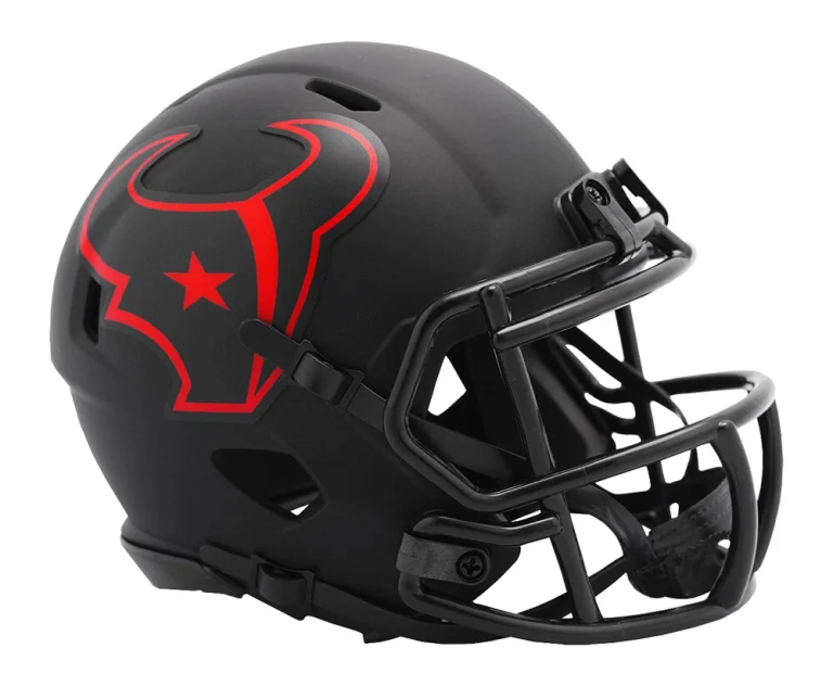 Houston Texans Eclipse Speed Mini Helmet Riddell New In Box 26156