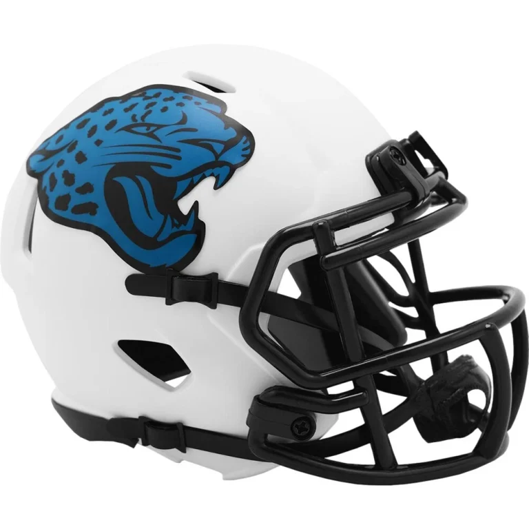 Jacksonville Jaguars Lunar Speed Mini Helmet Riddell New In Box 28706