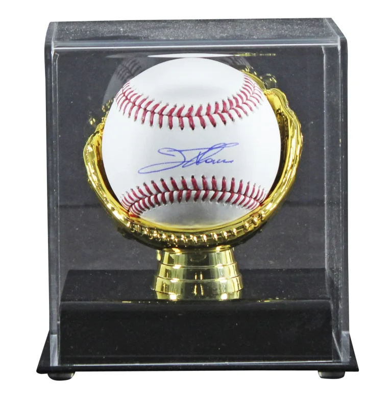 Indians Jim Thome Authentic Signed Manfred Oml Baseball W/ Case BAS Witnessed