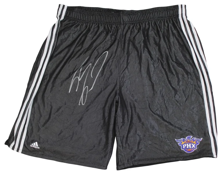Suns Shaquille O'Neal Signed Black Adidas Practice Shorts BAS Witness #2W958083
