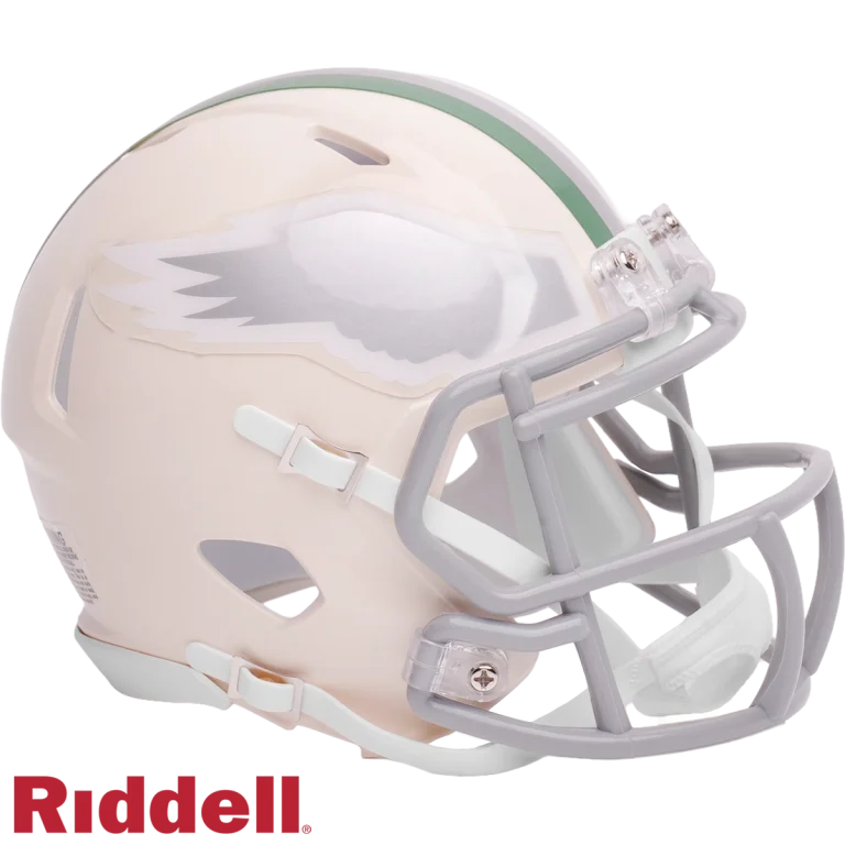 Philadelphia Eagles Retro Riddell Mini Helmet New In Box 55599