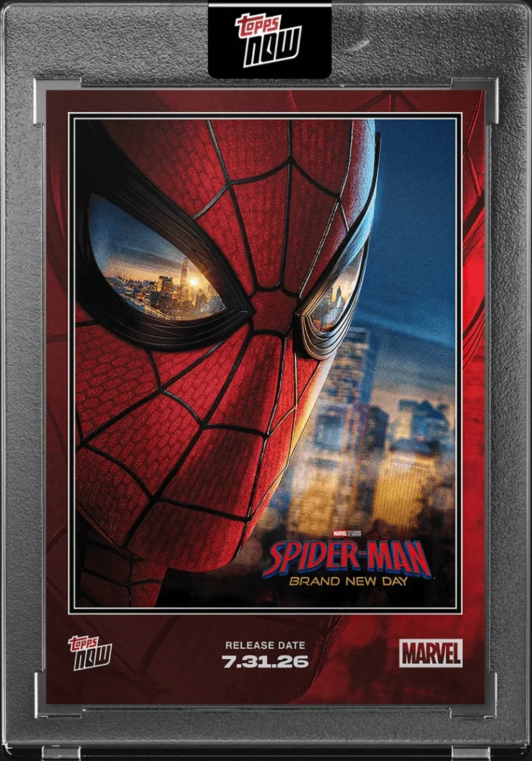 2026 Topps Now Marvel Spider-Man #SM01 Brand New Day Cover Art Card