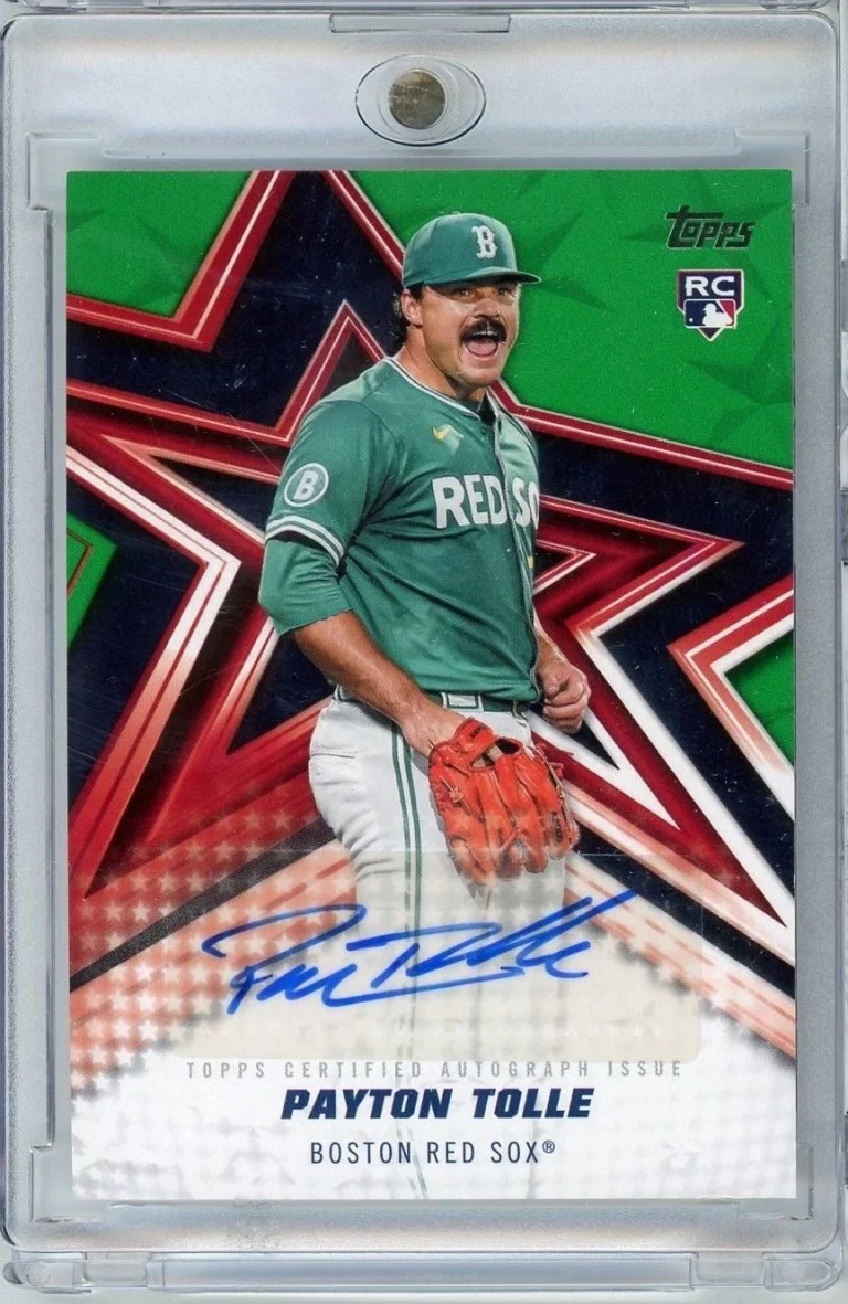 2026 Topps Payton Tolle #BSA2PT Baseball Stars Auto Green /99 Rookie Card