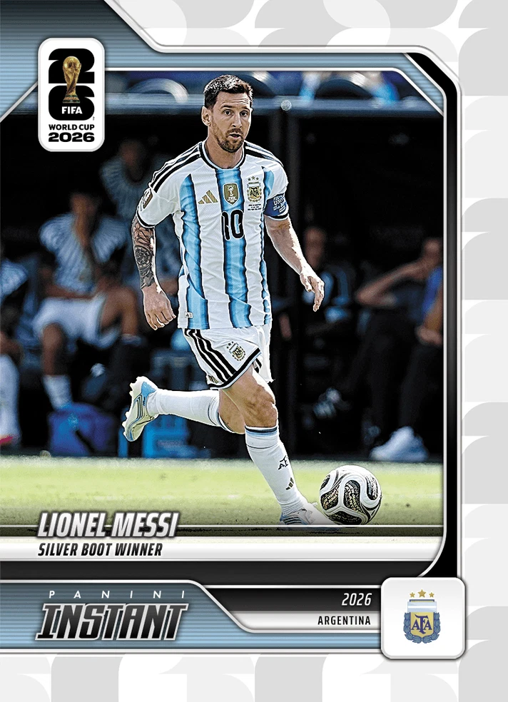 2026 Panini Instant FIFA World Cup Lionel Messi #254 Argentina Soccer Card