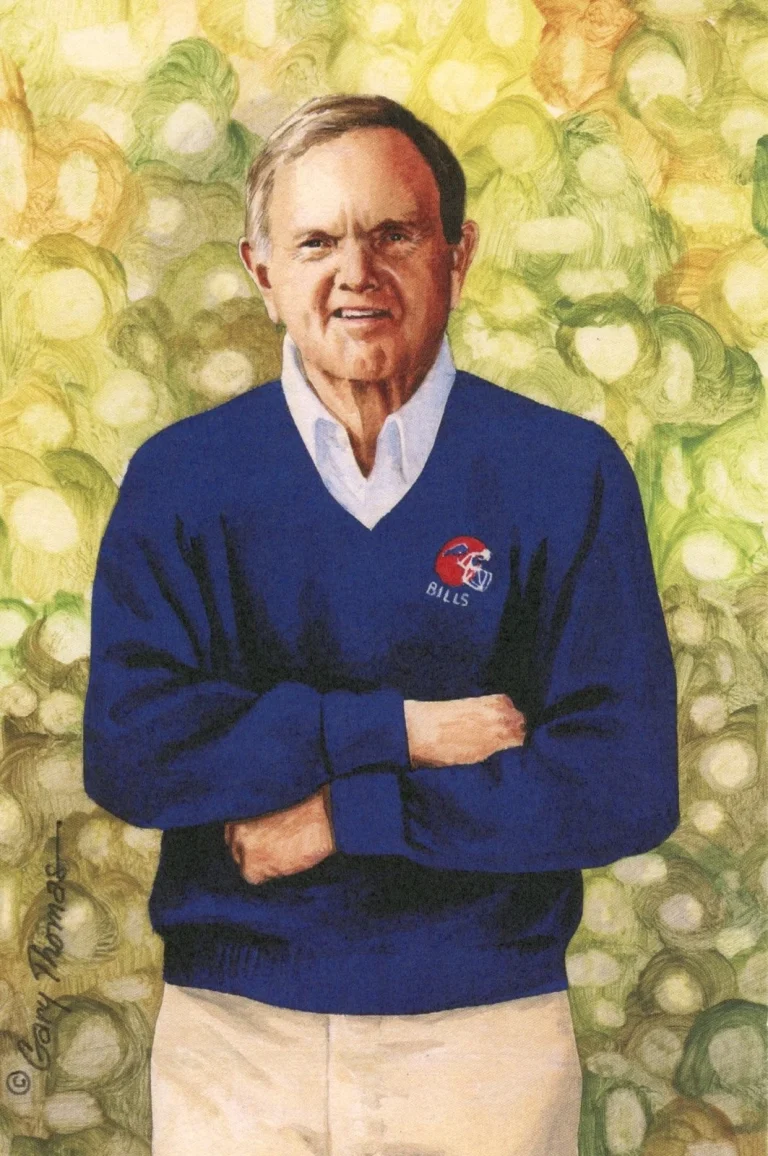 Ralph Wilson Jr. Buffalo Bills Goal Line Art Card  Class of 2009 58173