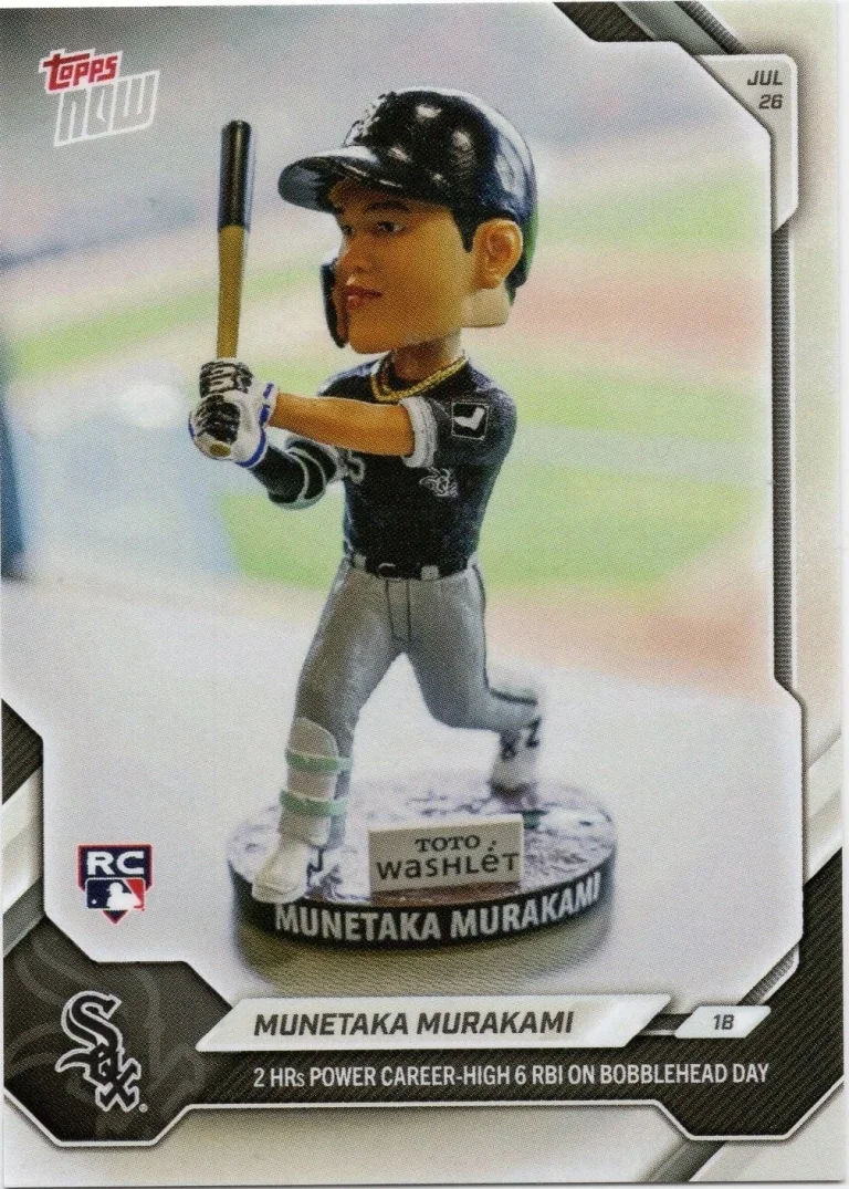 2026 Topps Now Munetaka Murakami #492SP Chicago White Sox RC Baseball Card