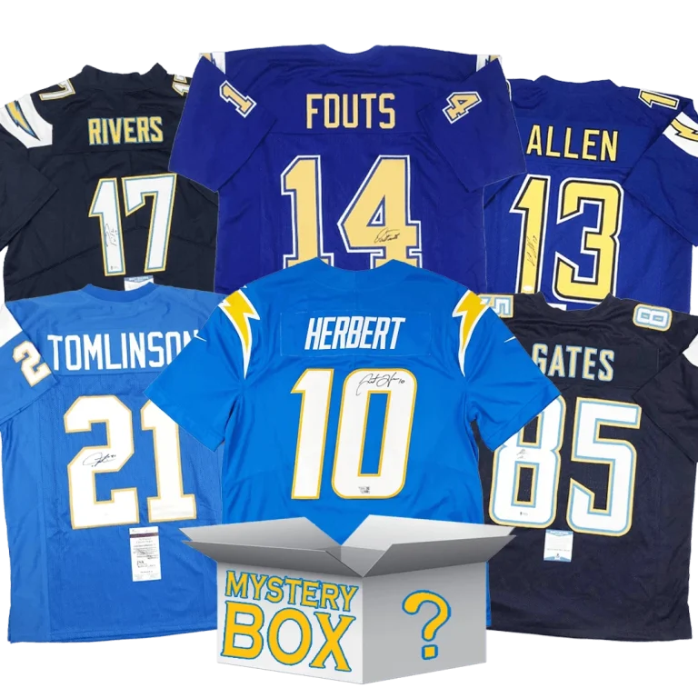Autographed/Signed Los Angeles San Diego Jersey Mystery Box PSA JSA COA