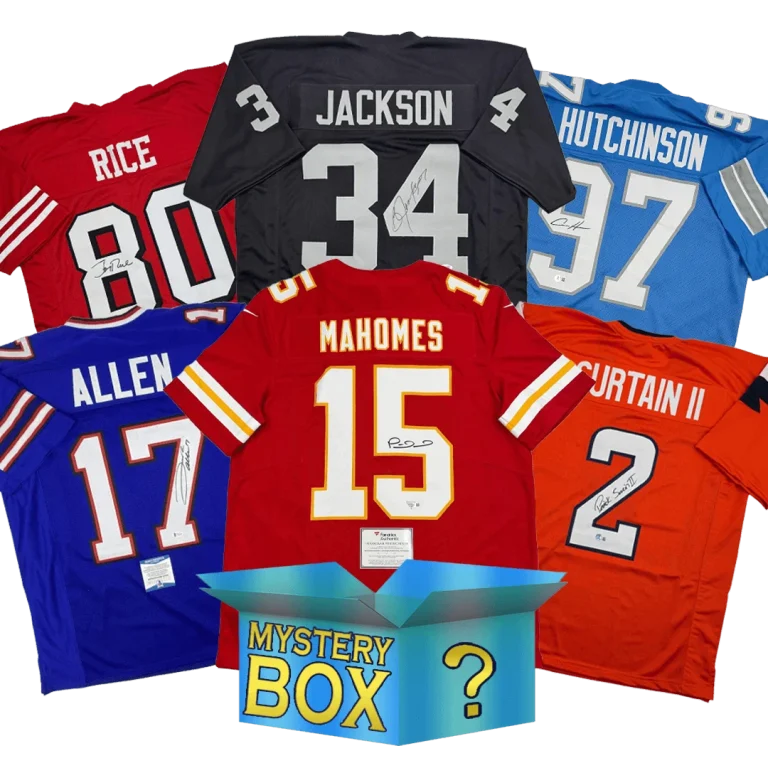 Autographed/Signed DIAMOND Series 4 Jersey Mystery Box PSA JSA BAS COA