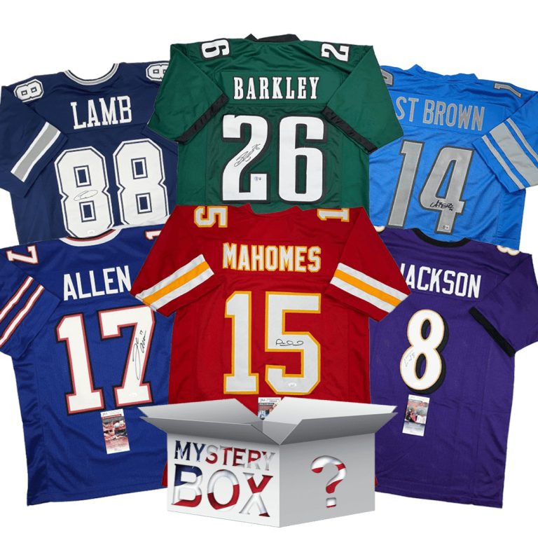 Autographed/Signed Gridiron Kickoff 2025 Jersey Mystery Box PSA JSA COA