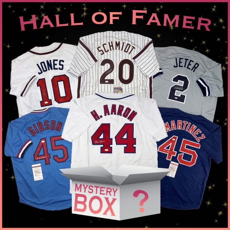 Hall of Famers Autographed/Signed Jersey Mystery Box PSA JSA BAS COA