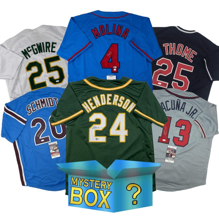 Autographed/Signed DIAMOND Series 2 Jersey Mystery Box PSA JSA BAS COA
