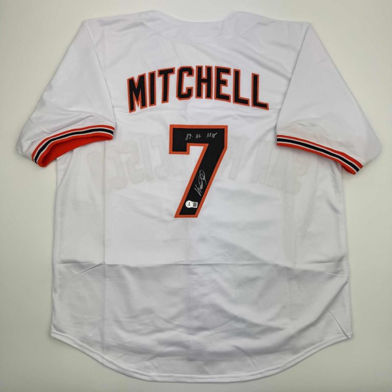 Autographed/Signed Kevin Mitchell 