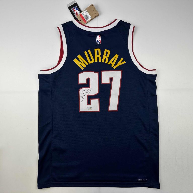 Signed Jamal Murray Denver Nuggets Blue Swingman Jersey Fanatics COA