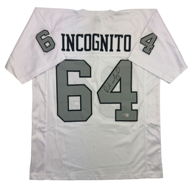 Autographed/Signed Richie Incognito Las Vegas Color Rush Jersey Beckett COA