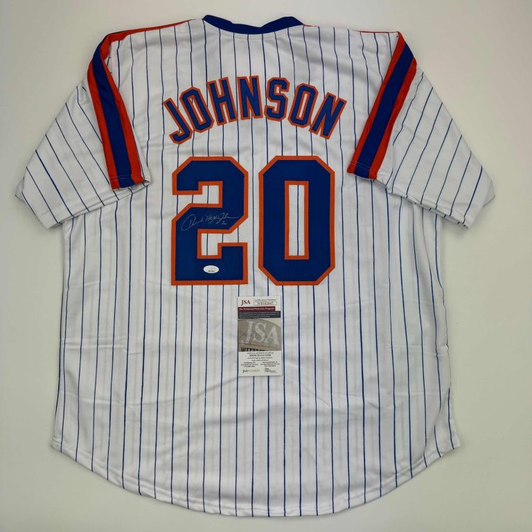 Autographed/Signed Howard Johnson 