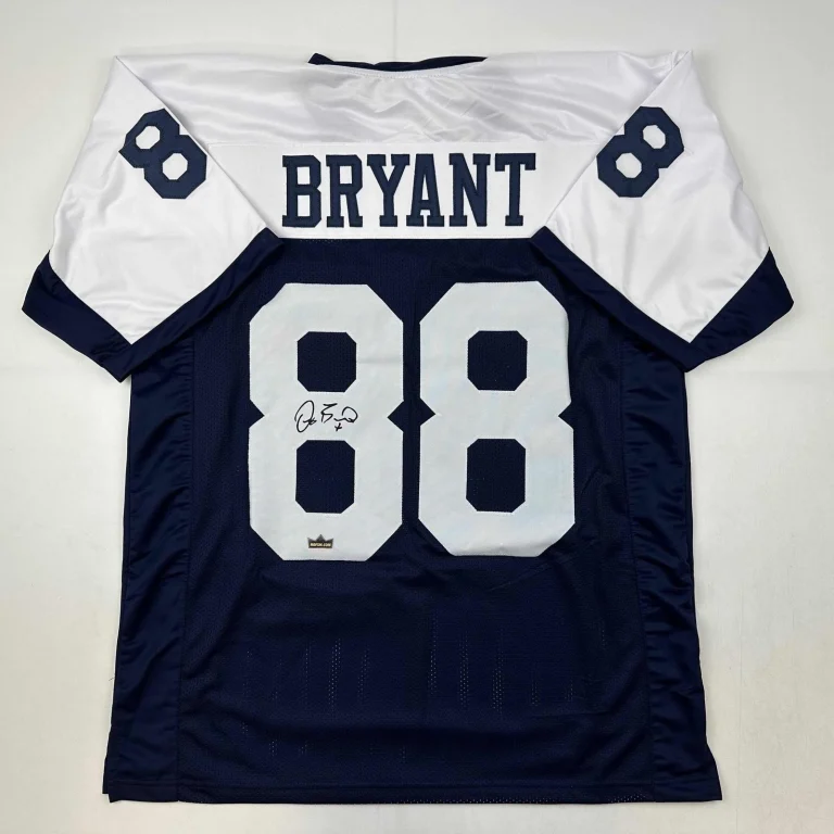 Facsimile Autographed Dez Bryant Dallas Thanksgiving Day Jersey Men's XL