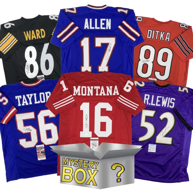 Signed SILVER Series 1 Jersey Mystery Box with PSA JSA or Beckett COA
