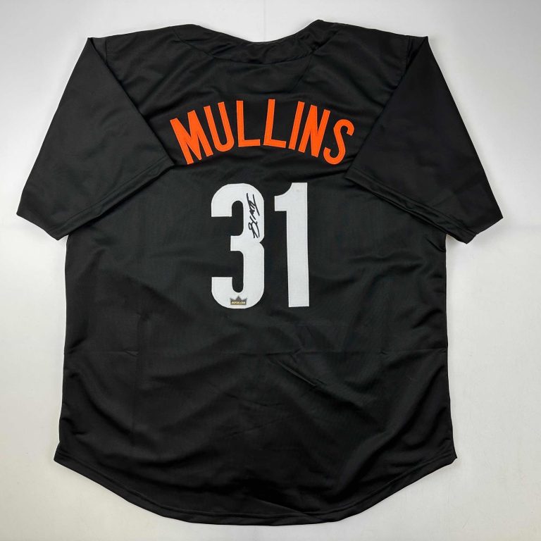 Facsimile Autographed Cedric Mullins Baltimore Black Connect Reprint Jersey XL